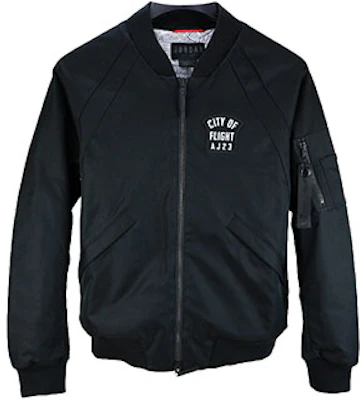 Chaqueta Pilot Air Jordan City Of Flight Versión Asia Negra 911314-010 Lookbook Chaqueta Pilot Air Jordan City Of Flight Versión Asia Negra 911314-010