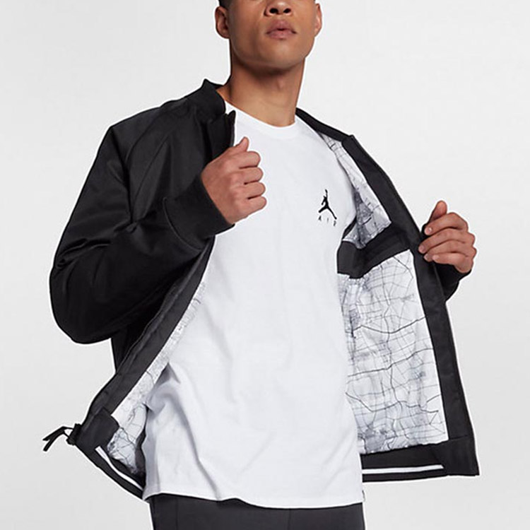 Air Jordan City Of Flight Pilot Jacket Asia Version Black 911314-010 圖 6