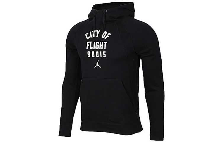 Air Jordan City Of Flight Pullover Hoodie Black 943675-010