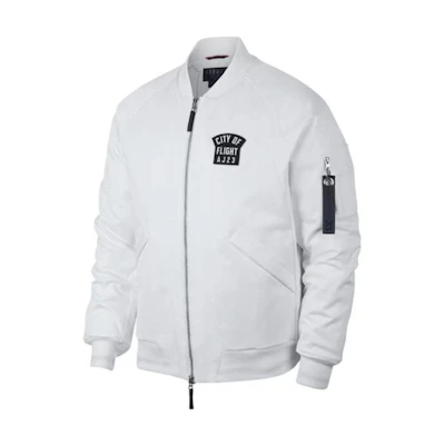 Air Jordan City Of Flight White Pilot Jacket 911314-100