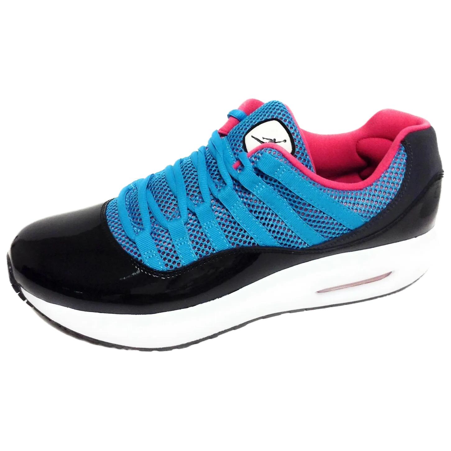 Lookbook 喬丹 CMFT 11 減震耐磨 低幫 生活休閒鞋 男女同款 藍黑