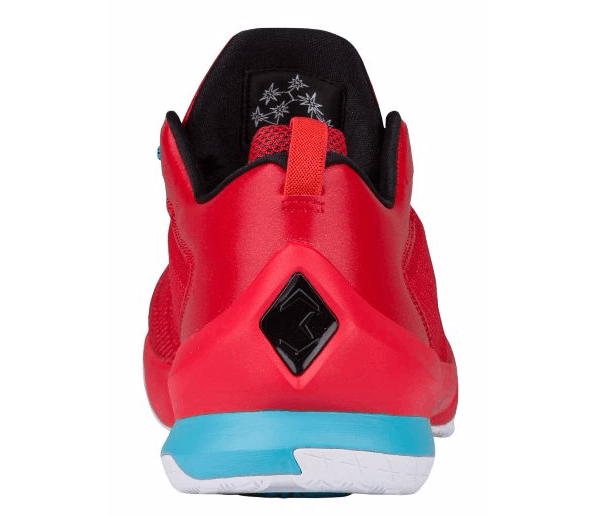Lookbook Kasut Air Jordan Cp3.Viii Ae University Red/Turquoise Blue ‘Black ‘White 725173-604