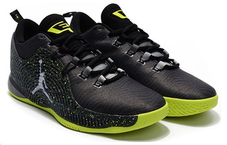 Shop Air Jordan CP3.X 保羅10 低幫實戰籃球鞋 黑色