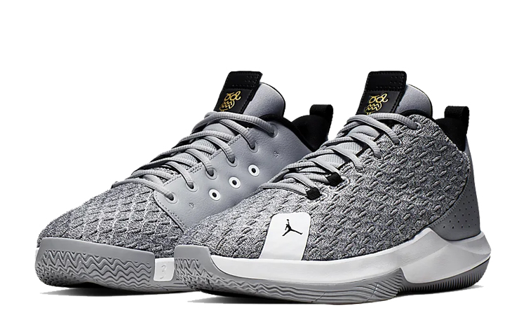 Lookbook Air Jordan CP3.XII 'Wolf Grey' Lelaki Abu-Abu AQ3744-002