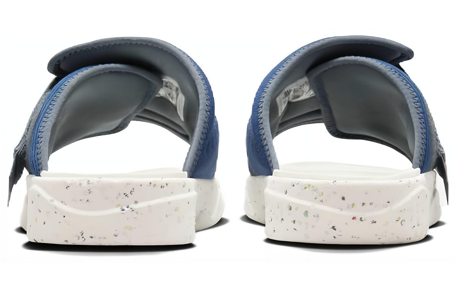 Shop Jordan Crater 舒適柔軟 一字拖鞋 男女款 法國藍