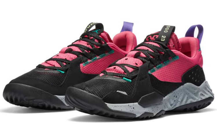 Lookbook Air Jordan Delta Hitam Merah Muda Teal CD6109-053