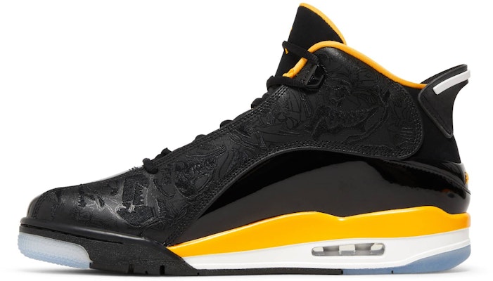 Air Jordan Dub Zero 'Black Taxi' Pria Hitam Kuning 311046-017 Lookbook Air Jordan Dub Zero 'Black Taxi' Pria Hitam Kuning 311046-017