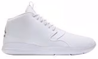 Order 喬丹 Eclipse Chukka 減震防滑耐磨 高幫 復古籃球鞋 男款 白