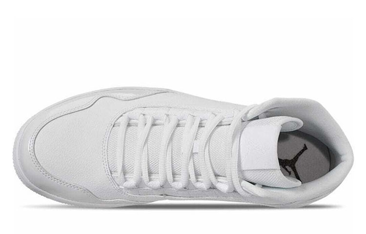 Shop Air Jordan Executive Off-Court ''Triple White'' Sneaker Wit CK4828-100