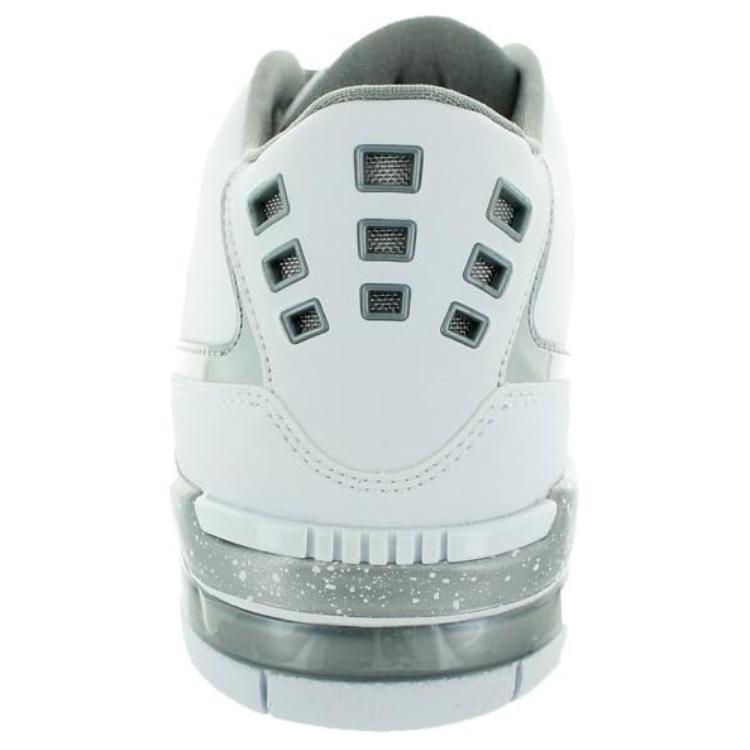 Shop Air Jordan Flight 23 'White Cement' Sepatu Olahraga Putih Kekinian 317820-117