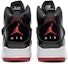 Details for Air Jordan Flight 45 High 'Bred' Lelaki Hitam Merah. DC2569-001