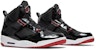 Air Jordan Flight 45 High 'Bred' Lelaki Hitam Merah. DC2569-001
