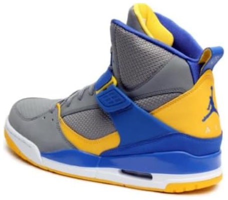 Air Jordan Flight 45 High 'Laney' Azul Amarillo Retro. 616816-089 Shop Air Jordan Flight 45 High 'Laney' Azul Amarillo Retro. 616816-089