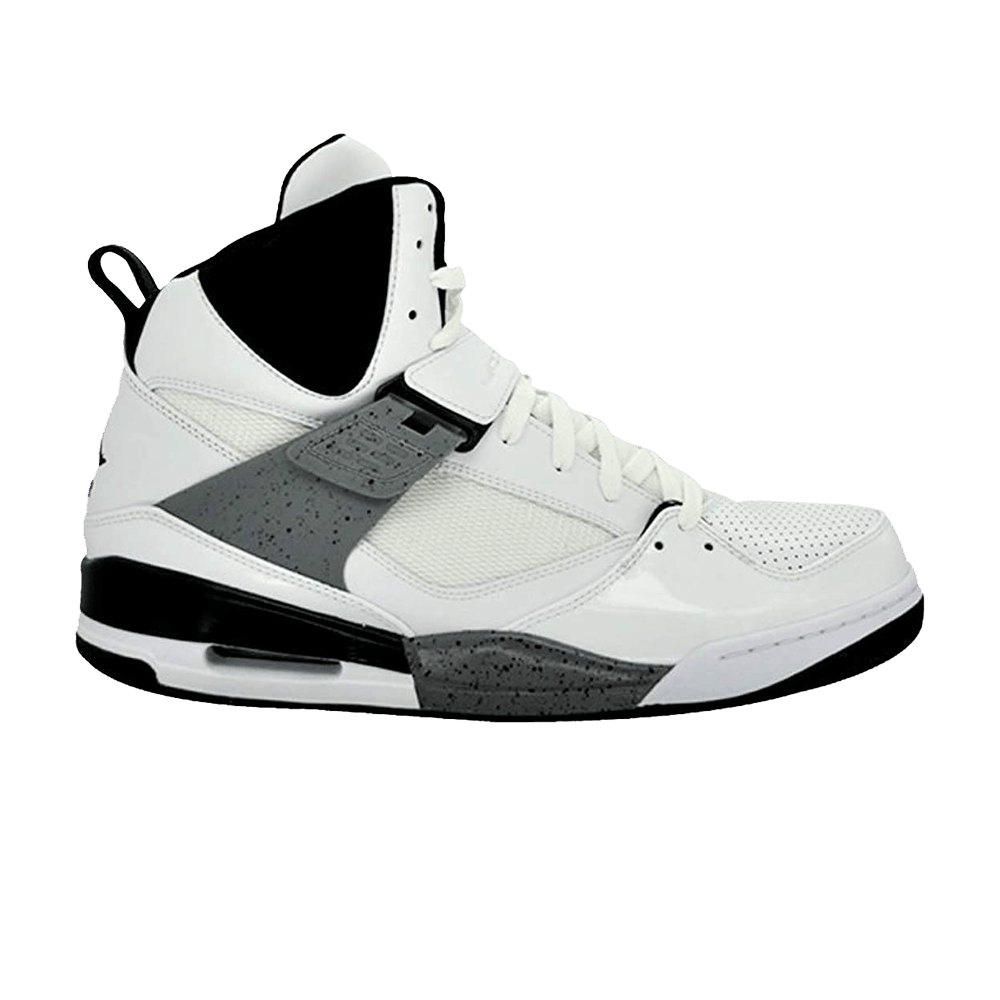 Air Jordan Flight 45 High 'White Cement' 384519-109
