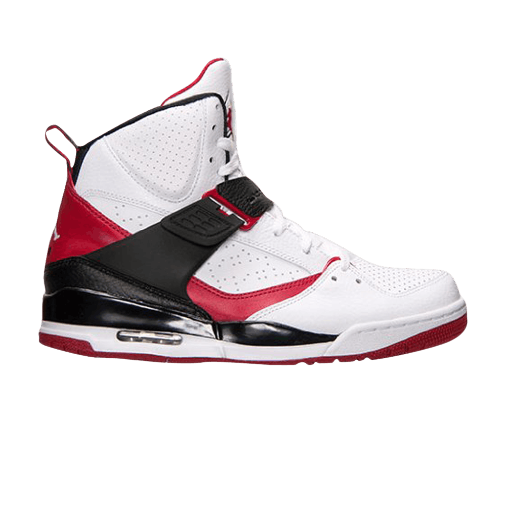 Air Jordan Flight 45 High 'White Red Black' 616816-130