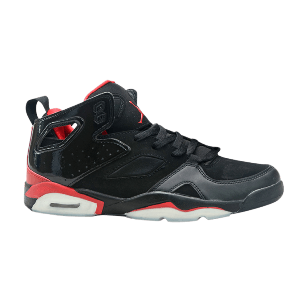 Air Jordan Flight Club 91 'Black Gym Red' 555475-001