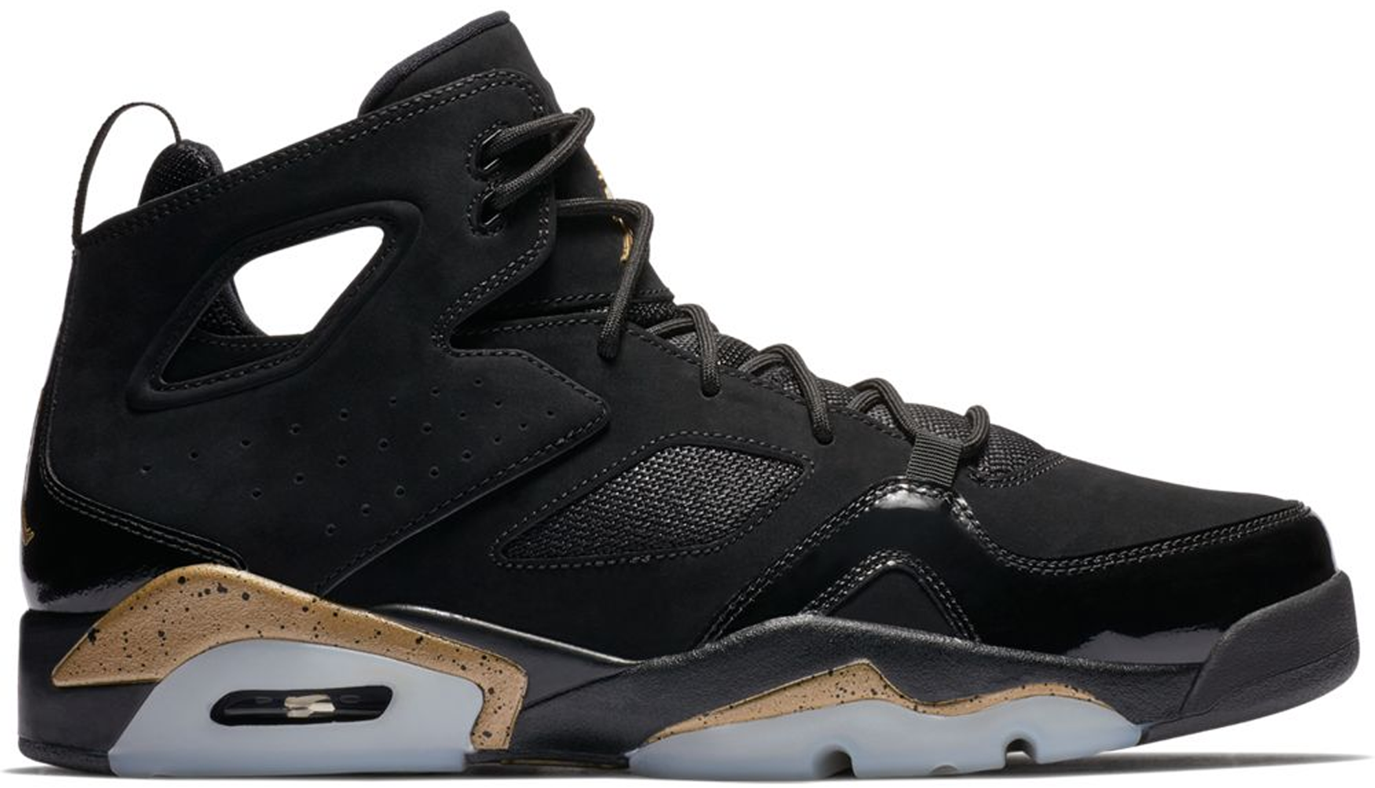 Air Jordan Flight Club 91 'Black Metallic Gold' 555475-031 - 555475-031 ...