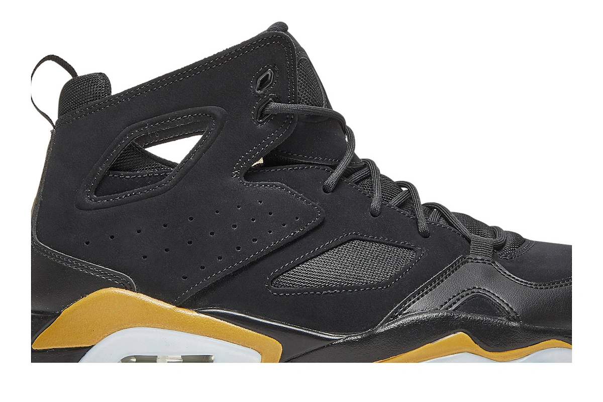 Air Jordan Flight Club 91 'Black Metallic Gold'