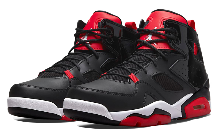 Lookbook Air Jordan Flight Club 91 'Bred' Lelaki Hitam Merah DC7329-006