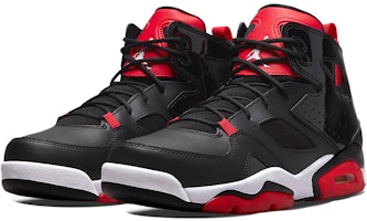 Air Jordan Flight Club 91 'Bred' Lelaki Hitam Merah DC7329-006 Lookbook Air Jordan Flight Club 91 'Bred' Lelaki Hitam Merah DC7329-006