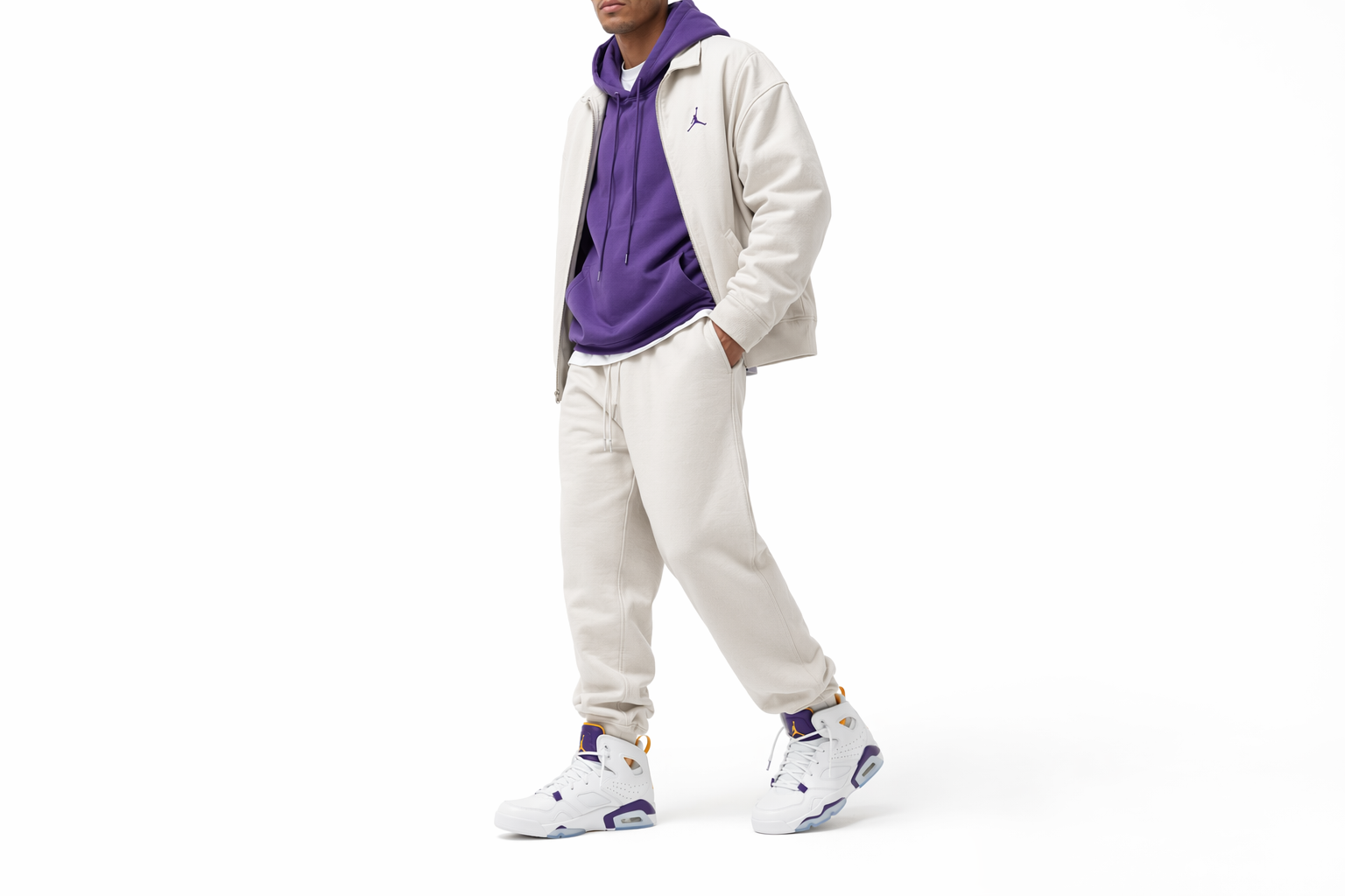 Order Air Jordan Flight Club 91 'Lakers' Zapatillas DC7329-105