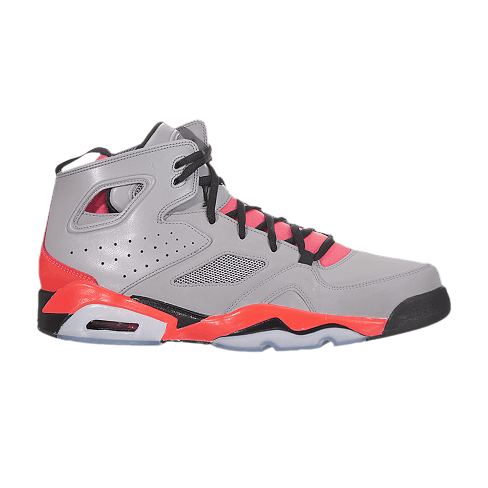 Air Jordan Flight Club 91 'Metallic Silver Crimson' 555475-026