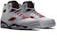 Air Jordan Flight Club 91 'Putih Hitam Merah' 555475-121