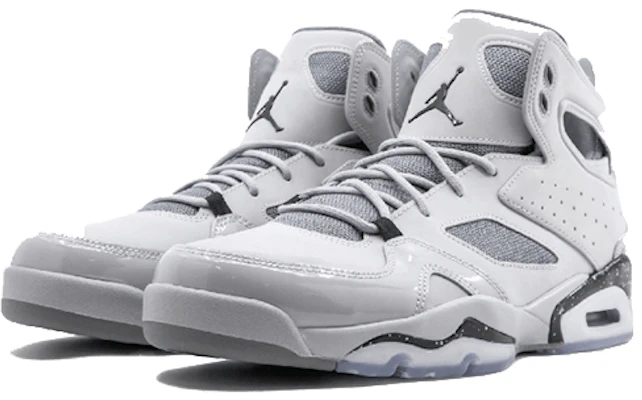Air Jordan Flight Club 91 ''Wolf Grey'' Grijs Sneaker 555475-003 Lookbook Air Jordan Flight Club 91 ''Wolf Grey'' Grijs Sneaker 555475-003