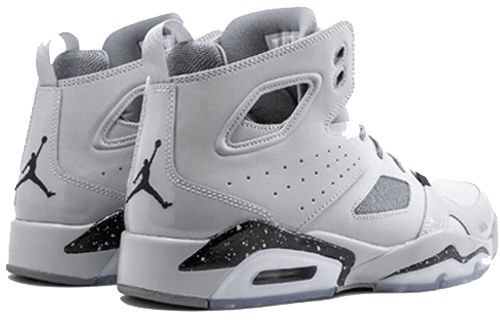 Shop Air Jordan Flight Club 91 ''Wolf Grey'' Grijs Sneaker 555475-003
