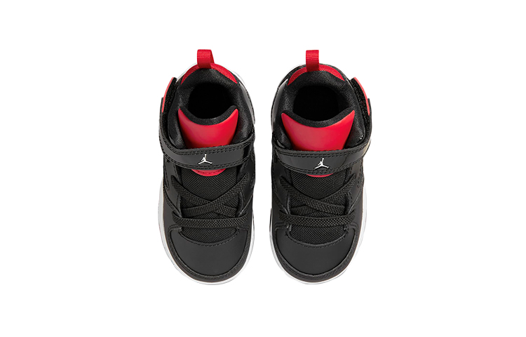 Shop Air Jordan Flight Club '91 Kanak-kanak 'Hitam Merah' DM1687-006