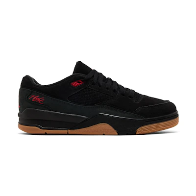 Jordan Flight Court 'Black Red Gum'