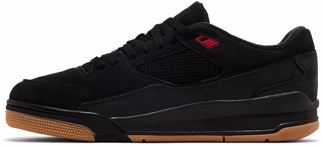 Air Jordan Flight Court 'Hitam Merah Getah' HF3255-001 Lookbook Air Jordan Flight Court 'Hitam Merah Getah' HF3255-001