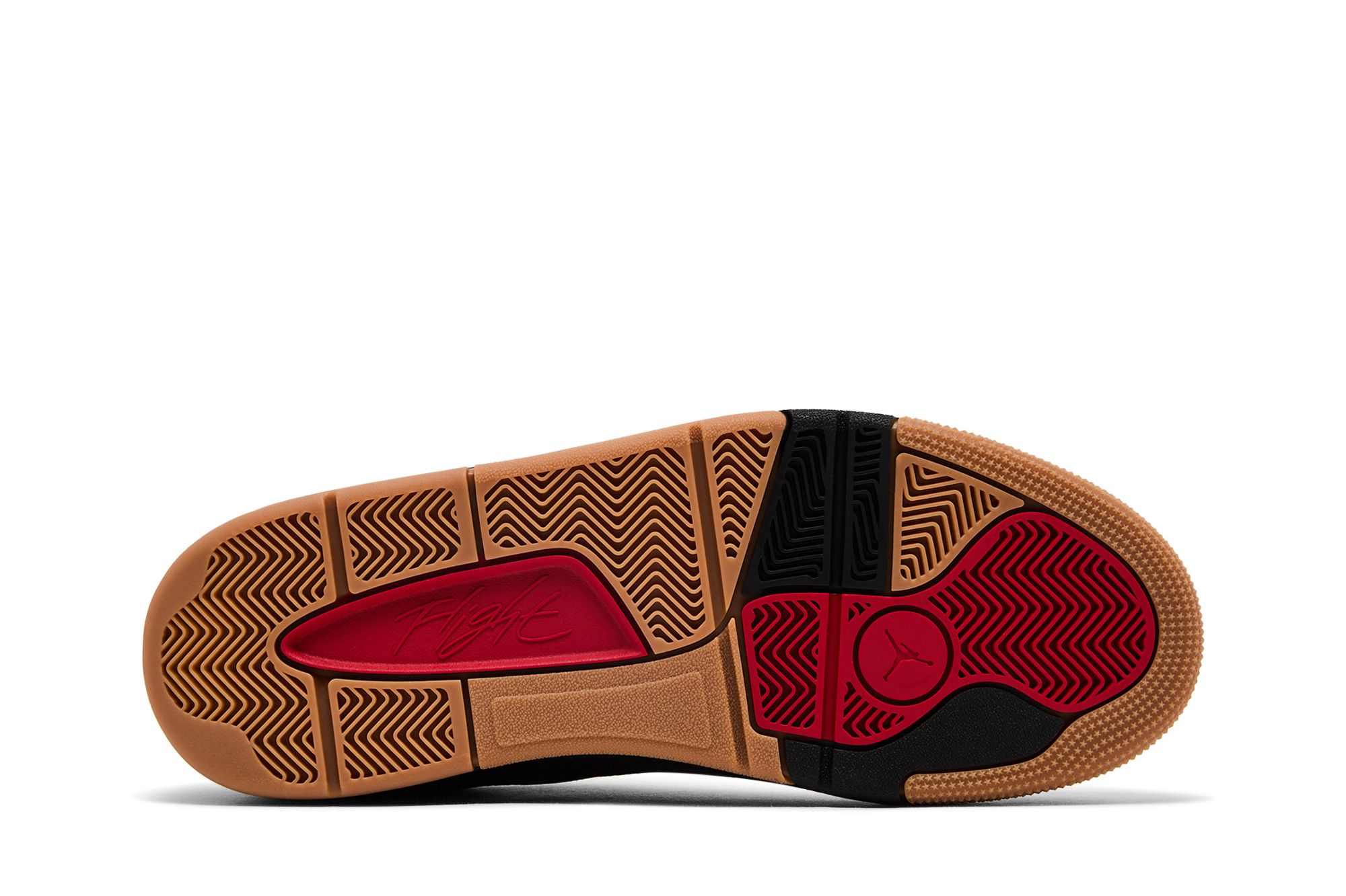 Shop 에어 조던 플라이트 코트 '블랙 레드 검' HF3255-001