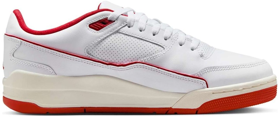 Air Jordan Flight Court 'White Sail Varsity Red' HF3255-106 Order Air Jordan Flight Court 'White Sail Varsity Red' HF3255-106