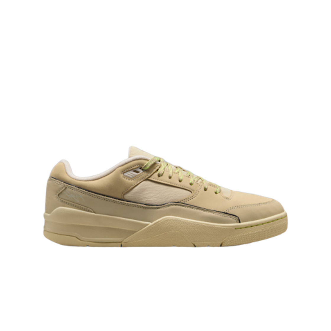 Air Jordan Flight Court Light Khaki Lemon Twist HF3255-203
