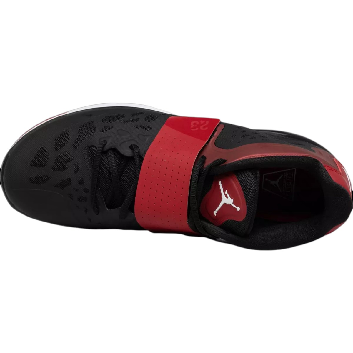Shop Air Jordan Flight Flex Trainer 2 'Bred' Sepatu Pria Hitam Merah 768911-001