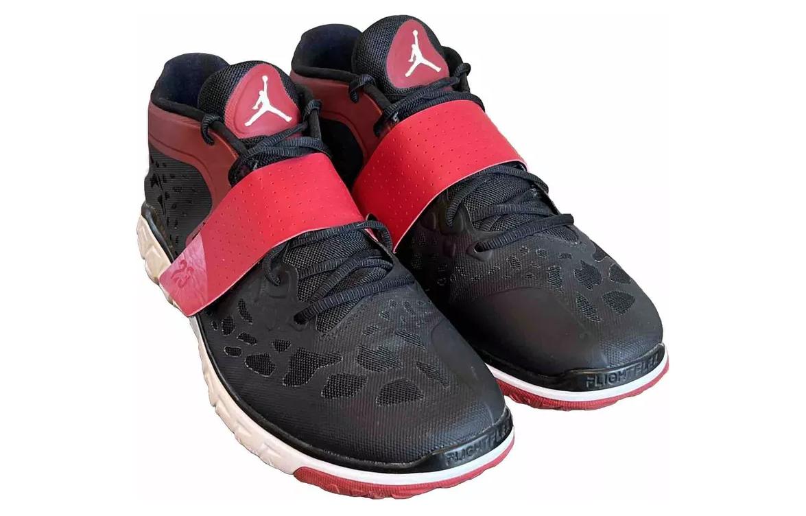 Purchase Air Jordan Flight Flex Trainer 2 'Bred' Sepatu Pria Hitam Merah 768911-001