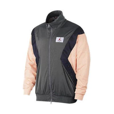 Air Jordan Flight Gray Pink Track Jacket Long Sleeve Casual Sportswear AO0556-272