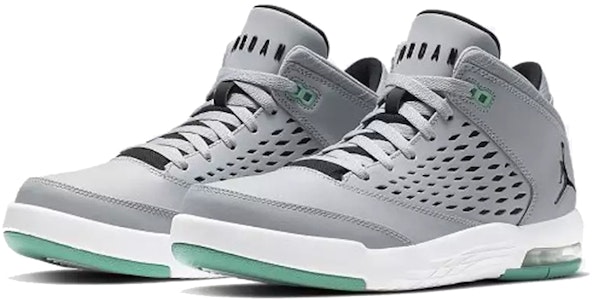 Air Jordan Flight Origin 4 运动鞋 灰/绿 921196-017 Lookbook Air Jordan Flight Origin 4 运动鞋 灰/绿 921196-017