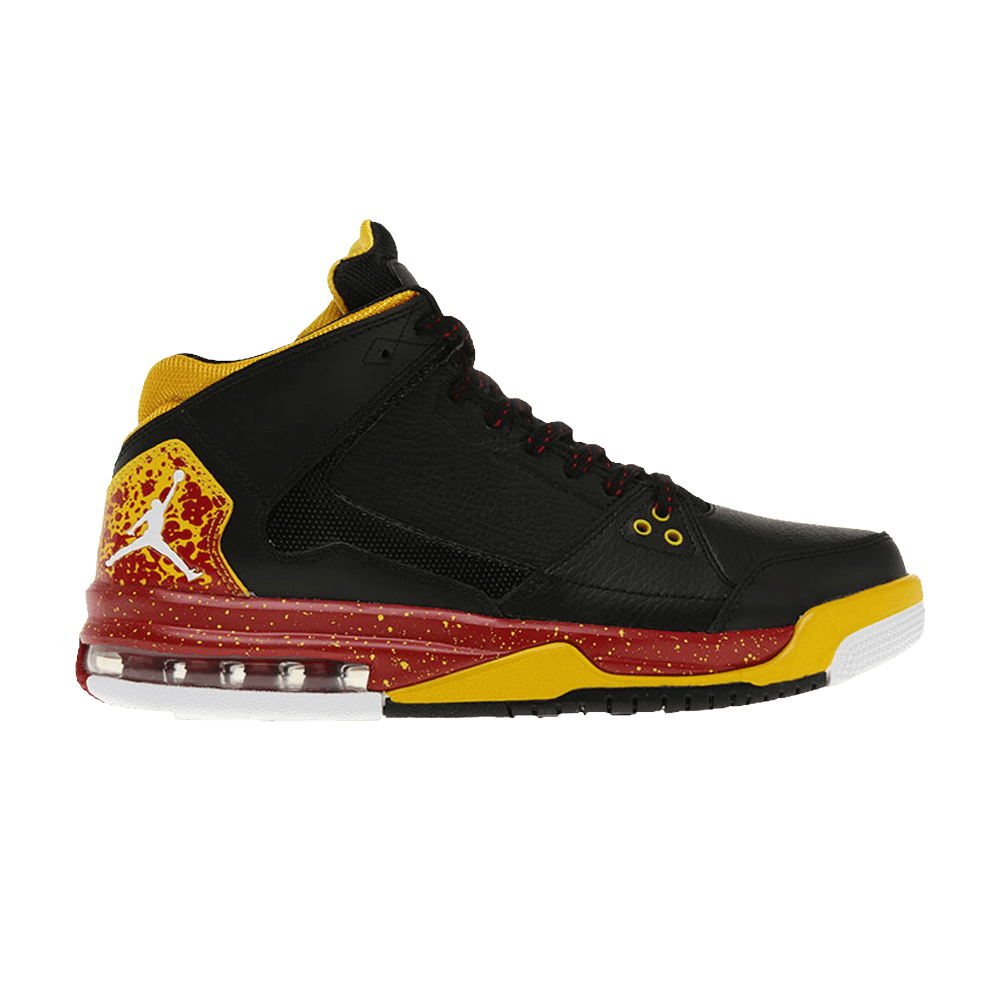 Air Jordan Flight Origin 'Red Gold Splatter' 599593-022