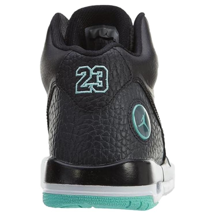 Shop Air Jordan Flight Tradition Negro/Turquesa Hyper ‘Blanco. 819472-004