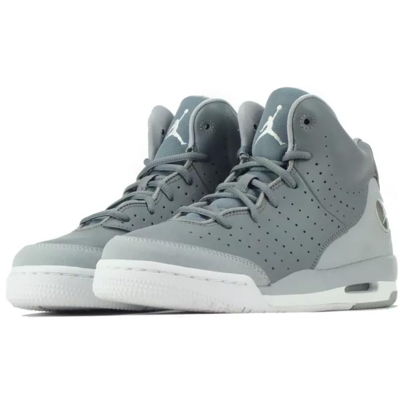 Lookbook Air Jordan Flight Tradition Gris Cool/Blanco 'Wolf Grey'. 819472-003