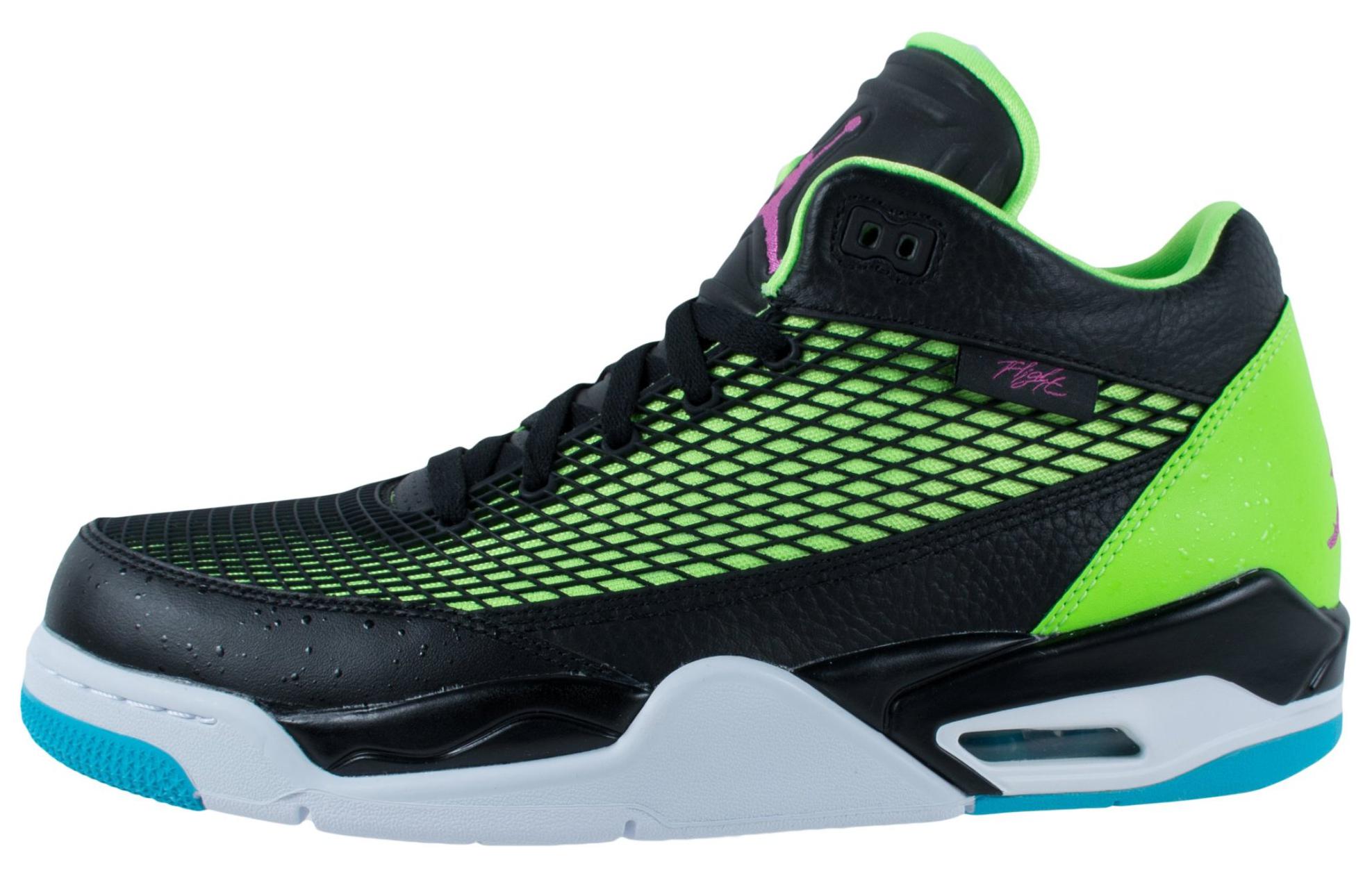 Air Jordan Fltclb 80s Black/Flash Lime/Gamma Blue/Club Pink 599583-032