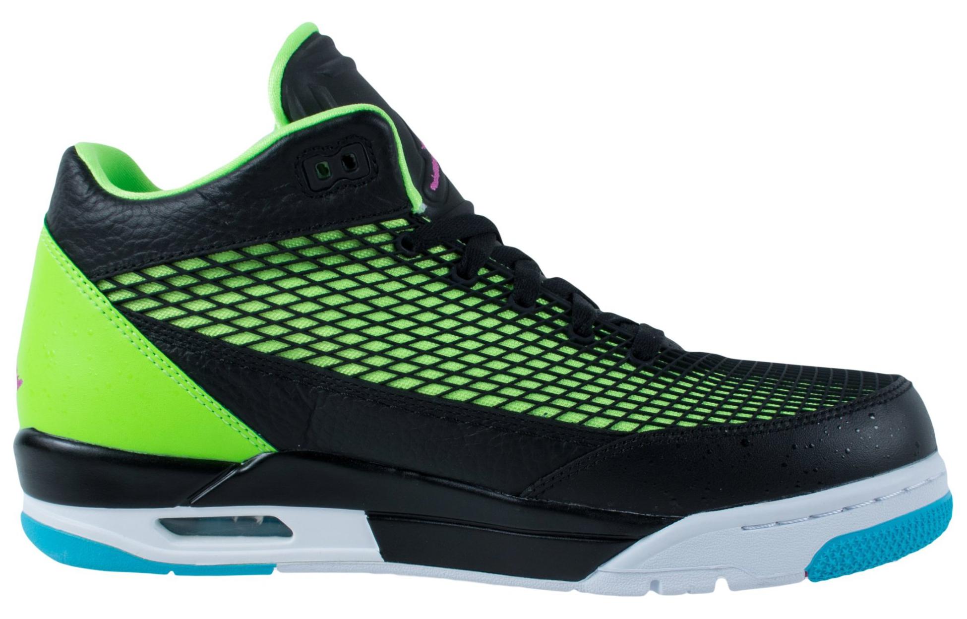 Order 에어 조던 플라이트 클럽 80s 블랙/라임/블루/핑크 599583-032