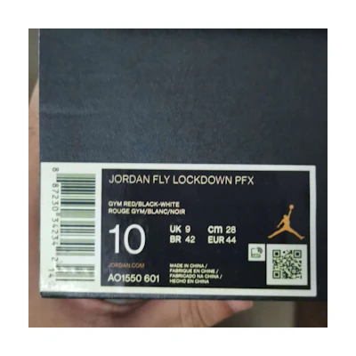 Jordan Fly Lockdown PFX 'Black/White-Red'