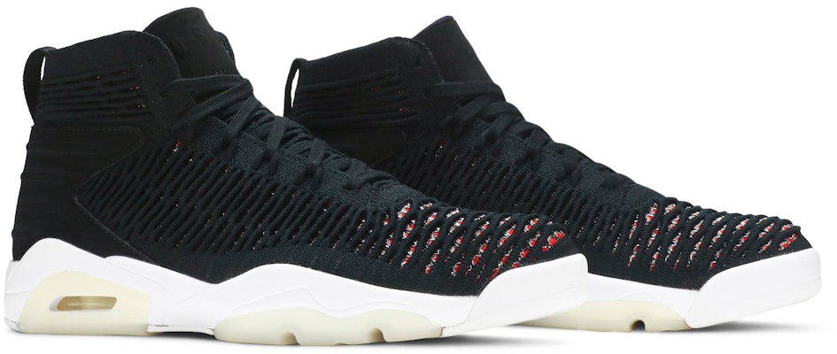 Jordan flyknit elevation 23 black deals university red