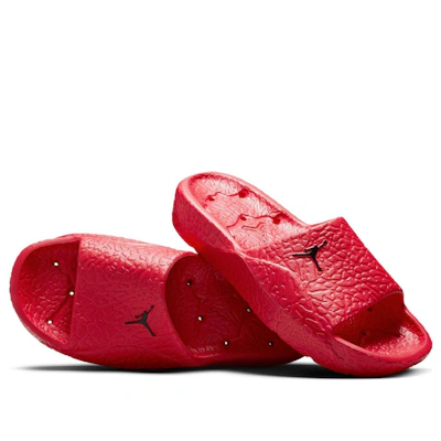 Air Jordan Franchise Shower Slide 'Fire Red Black'