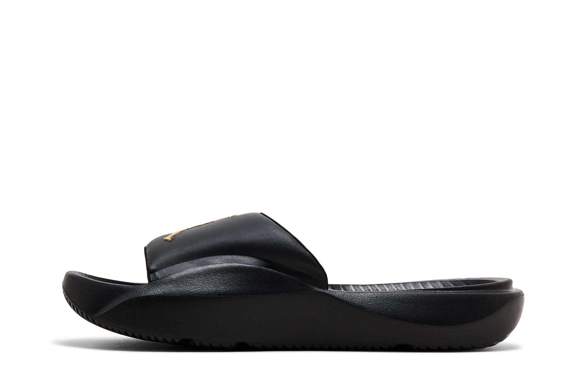 Shop Air Jordan Franchise Slide 'Hitam Emas Metalik' HF3263-007