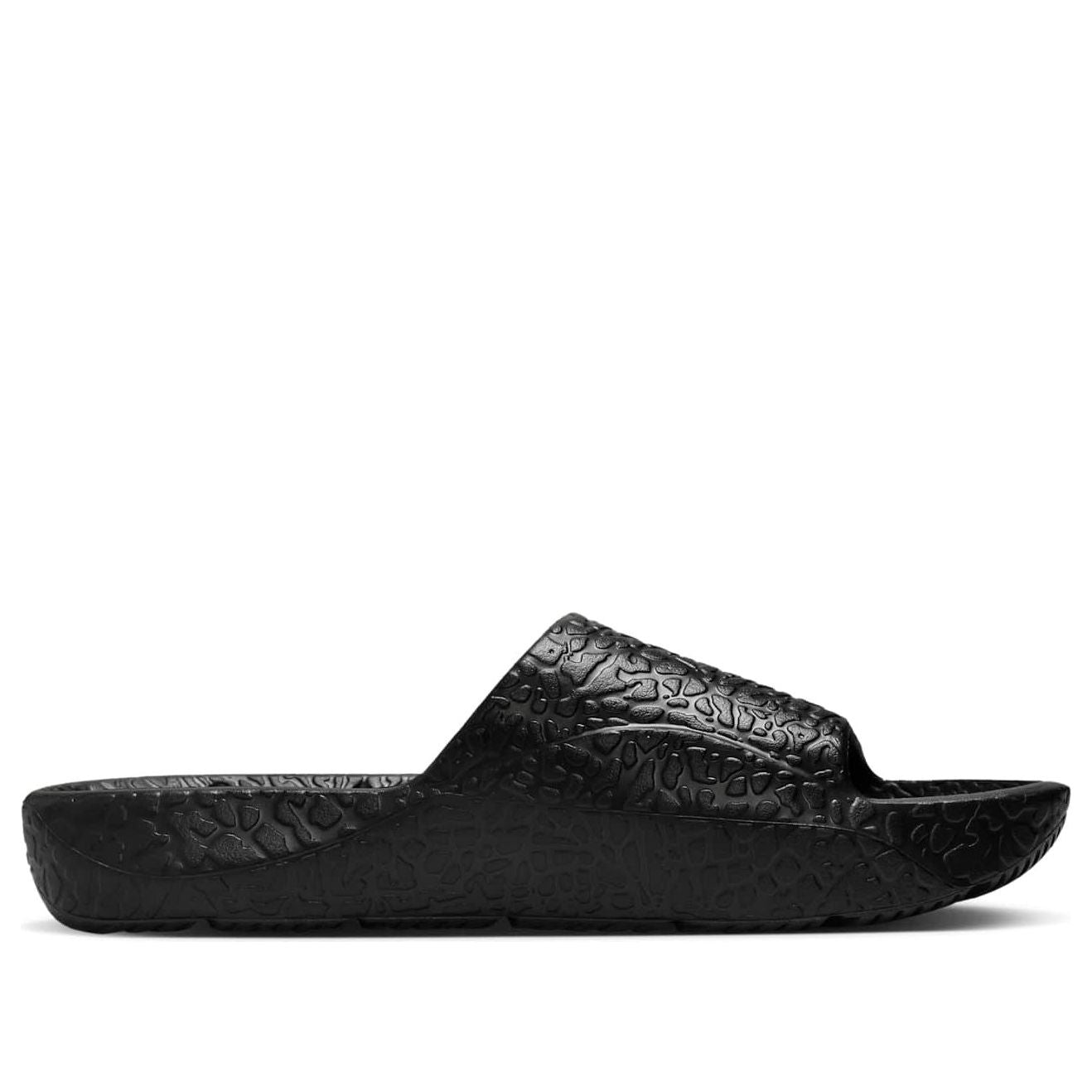 Order 에어 조던 프랜차이즈 슬라이드 '블랙 화이트' HQ2163-001