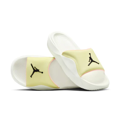 Jordan Franchise Slide Luminous Green Sail Crimson Tint